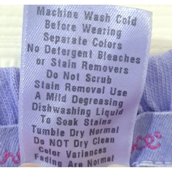 Fresh Produce Women's  XXL Purple Elastic Waist Cropped Pants 20" Inseam - Picture 6 of 6